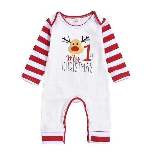 Baby Girls Christmas Clothes Set Cartoon Deer