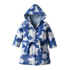 Baby bathrobe Toddler Kids Boys Girls Star Hooded