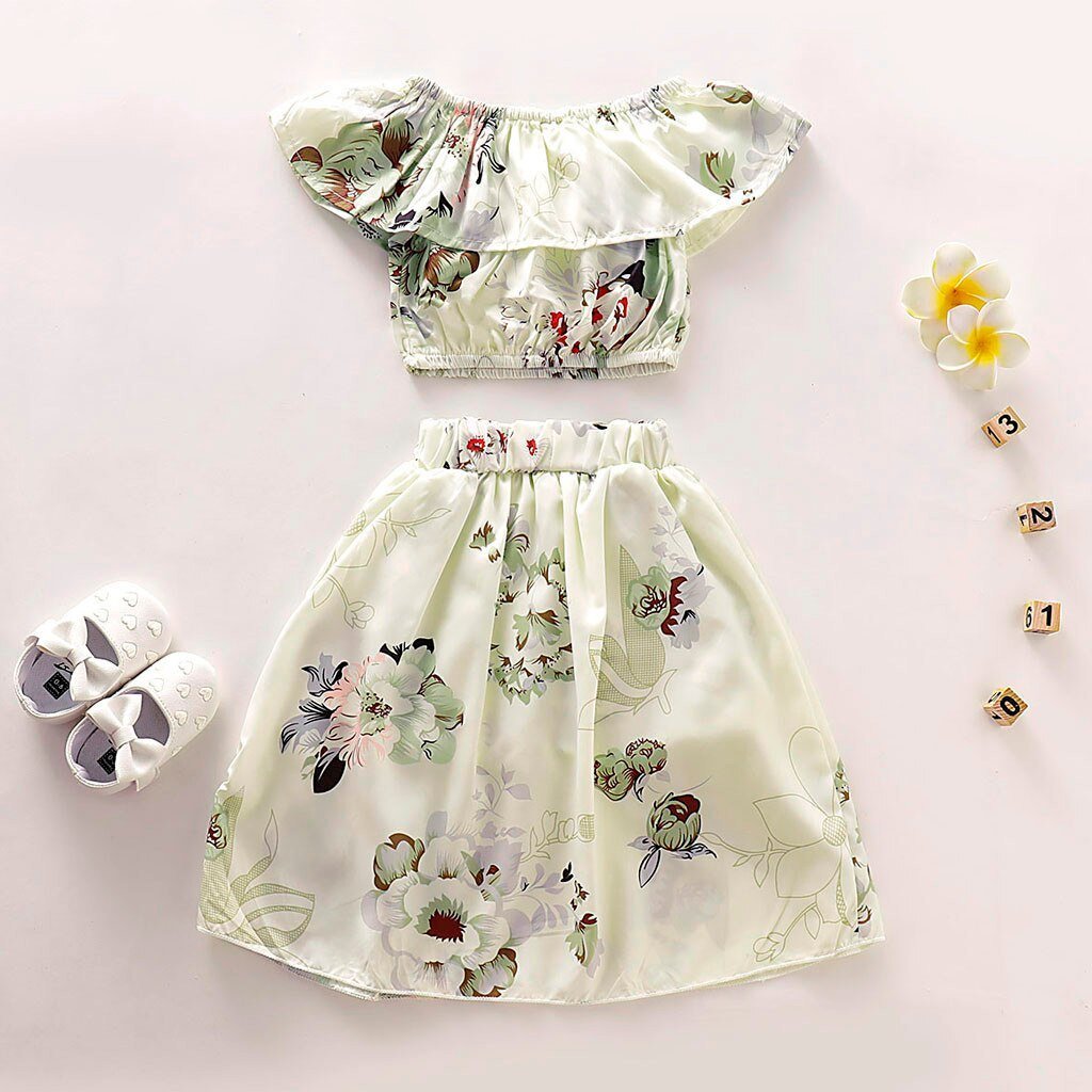 Kids Girls Clothing Sets Summer New Style Brand