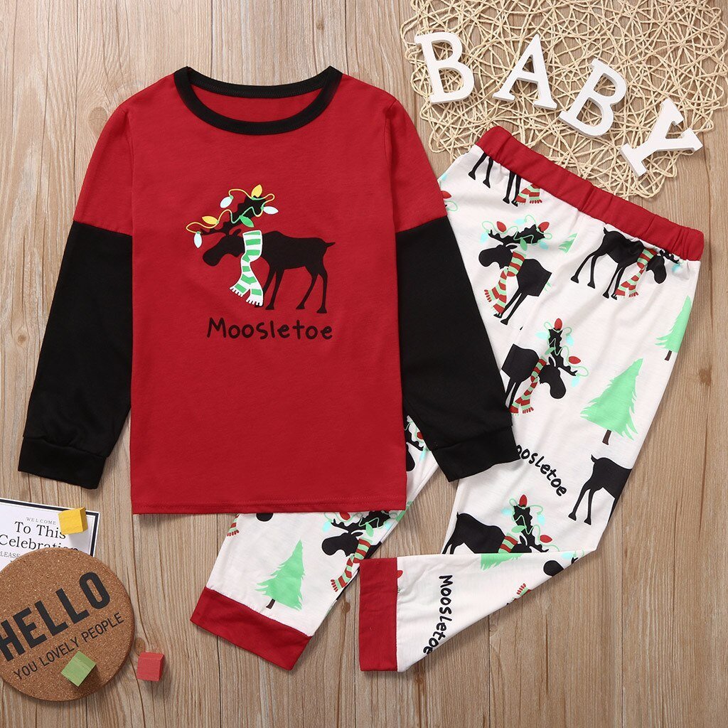 Newborn Baby Clothes Winter Set Christmas Printed