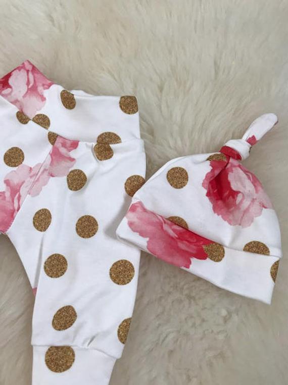 NEWBORN GIRL Coming Home Outfit