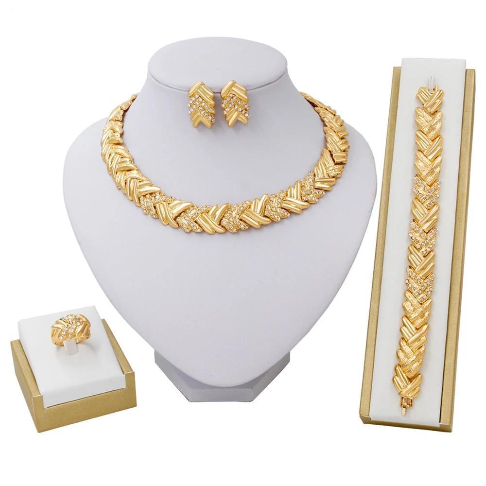 Dubai Gold Jewelry Set